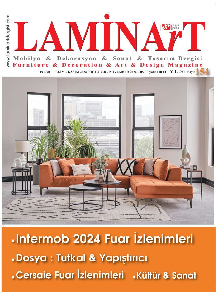 Laminart Dergisi Kapak 154 Ekim-Kasım